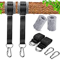 GothicBride - Correas para hamaca al aire libre- kit de 150 cm de largo para colgar en árbol- incluye 2 ganchos de…